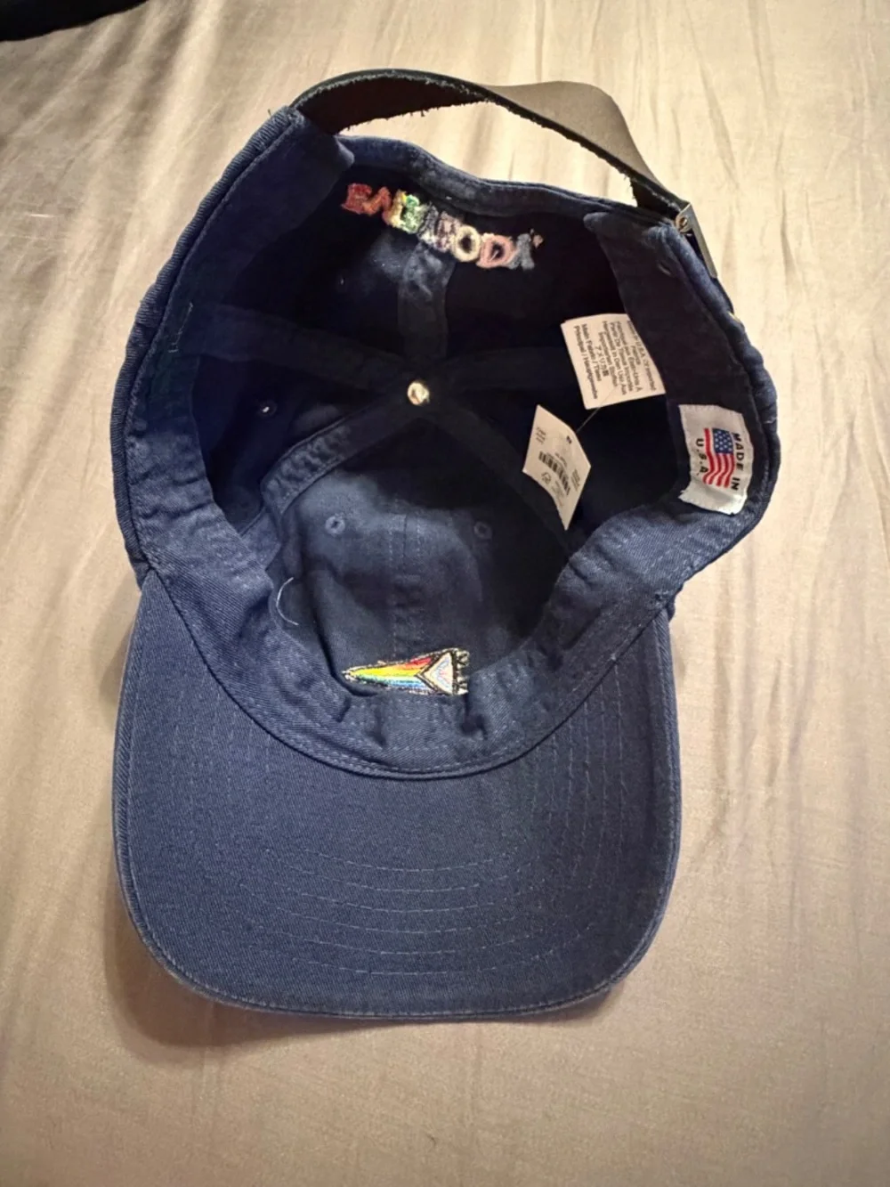 J.Crew Pride Flag baseball cap